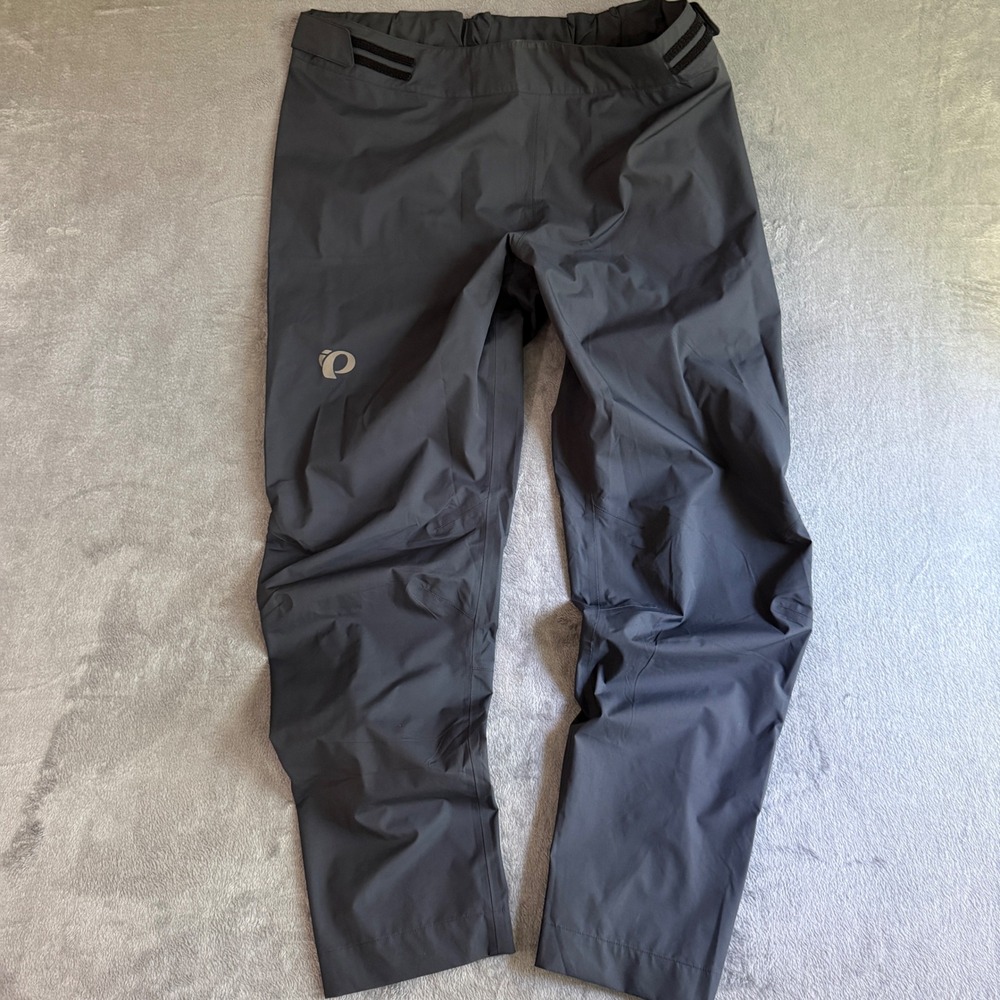 Pearl Izumi Monsoon WxB Cycling Rain Pants Mens XL Gray Waterproof 11131828